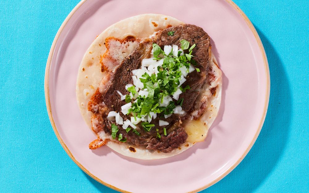 Rib-Eye Steak Taco