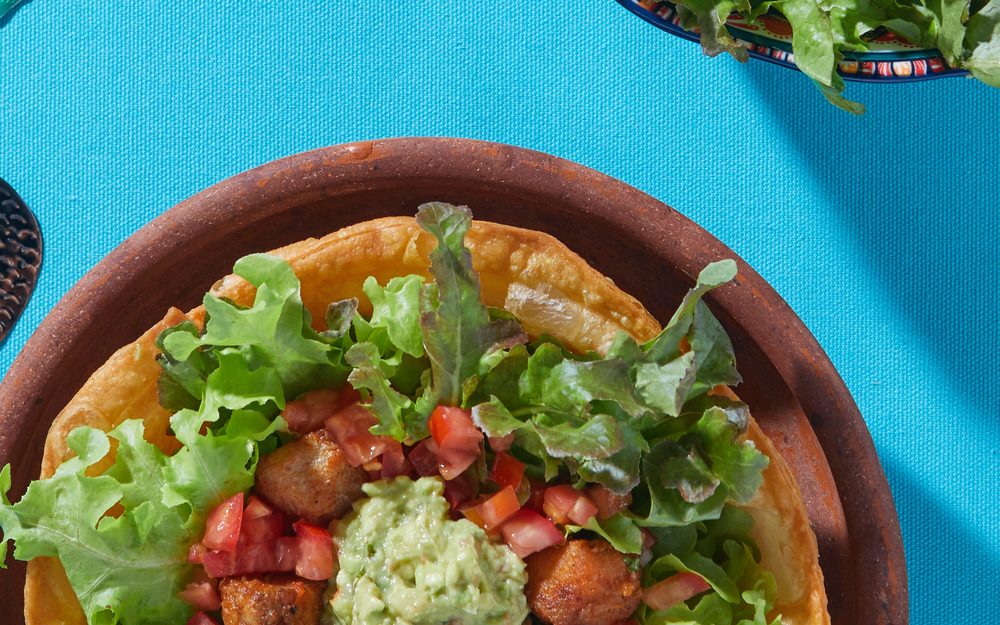Tostada Ensalada (Crispy Bowl Salad)