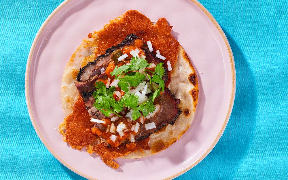 Vampiro Brisket Taco